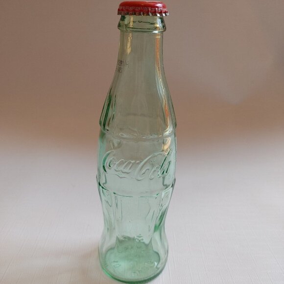 RETRO Coca Cola Bottle with bottle cap 2003 - Picture 1 of 5